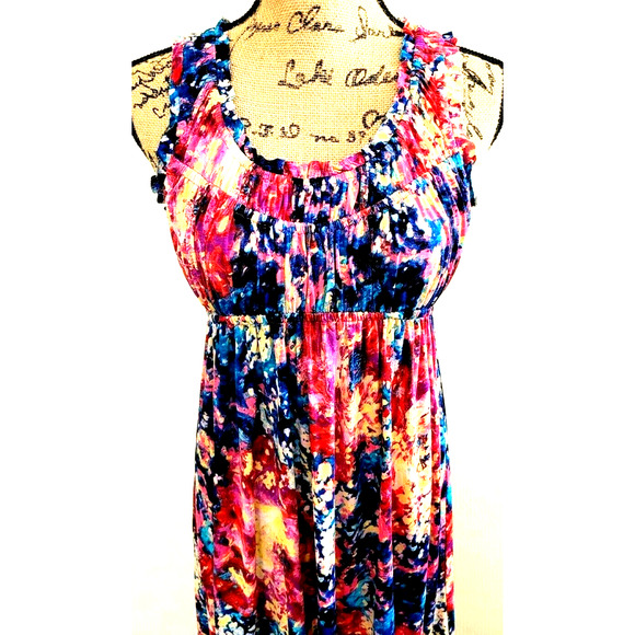 Moa Moa Dress Sleeveless Stretch Dress Sweetheart - Picture 2 of 7